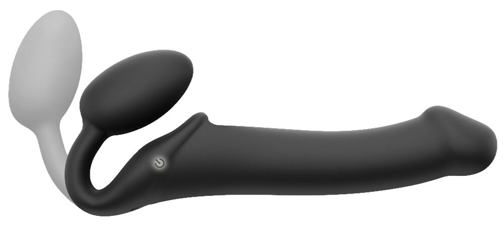 Strapless Strap-on „Vibrating Bendable“ mit 3 Motoren
