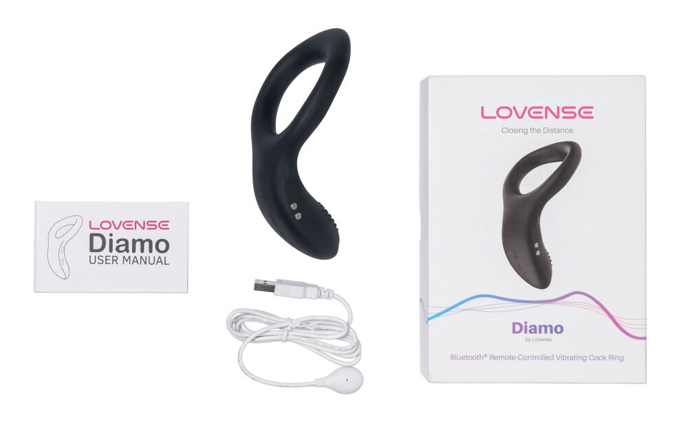 Vibro-Penisring „Diamo“ per App steuerbar