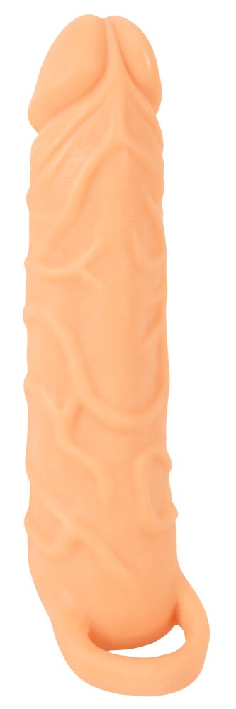 Vibro-Penishülle „2in1 Extension & Masturbator RC“ mit Hodenring