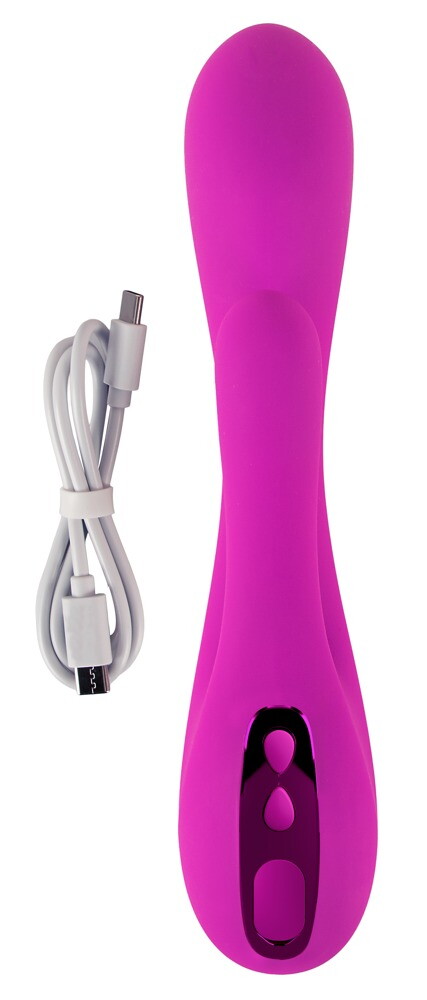 Doppelvibrator „Flexible Function be Temping“ mit 2 x 10 Vibrationsmodi