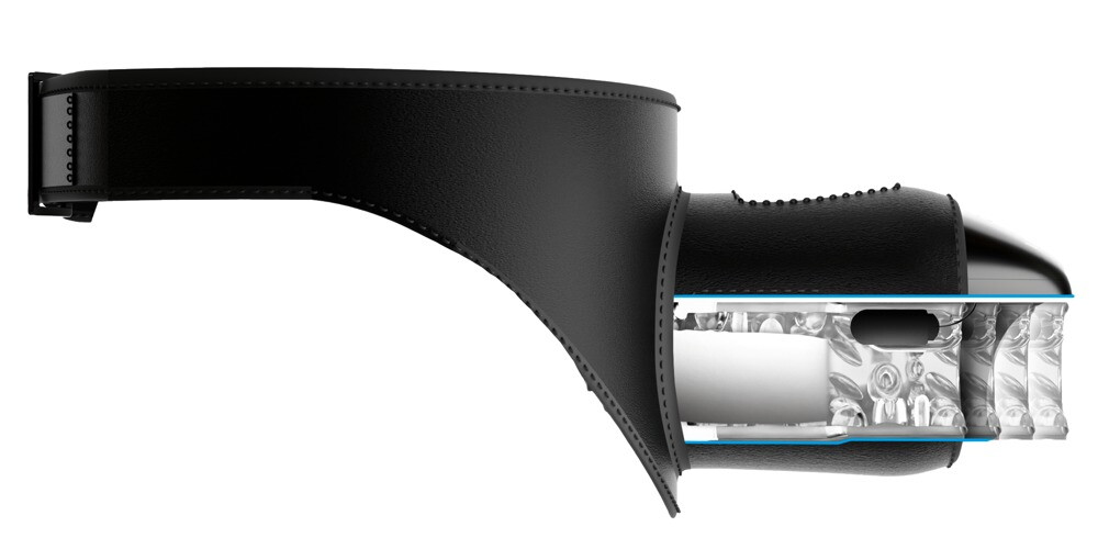 Masturbator „RC Strap-on 13“ mit verstellbarem Umschnallgurt