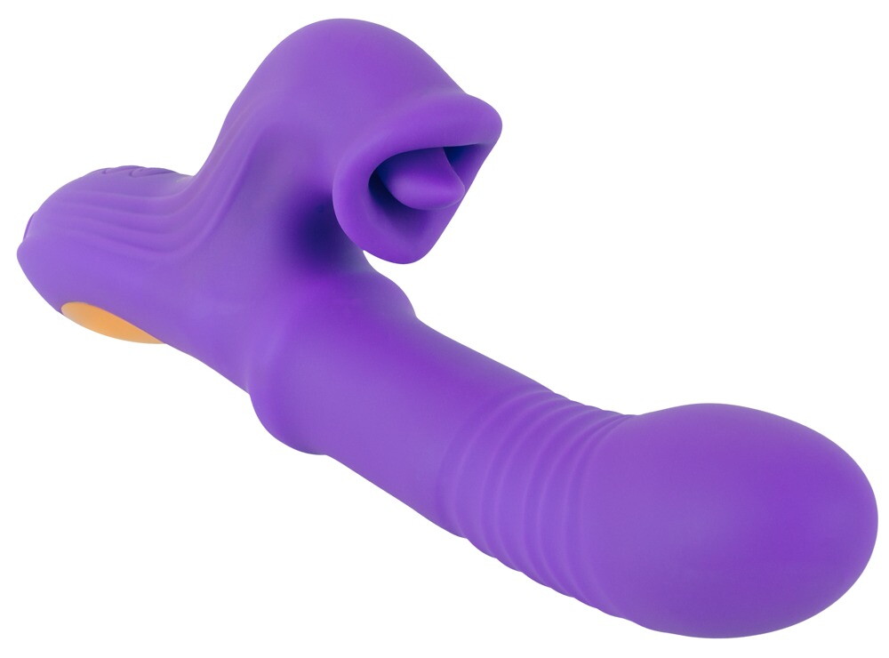 Rabbitvibrator mit Stoßfunktion