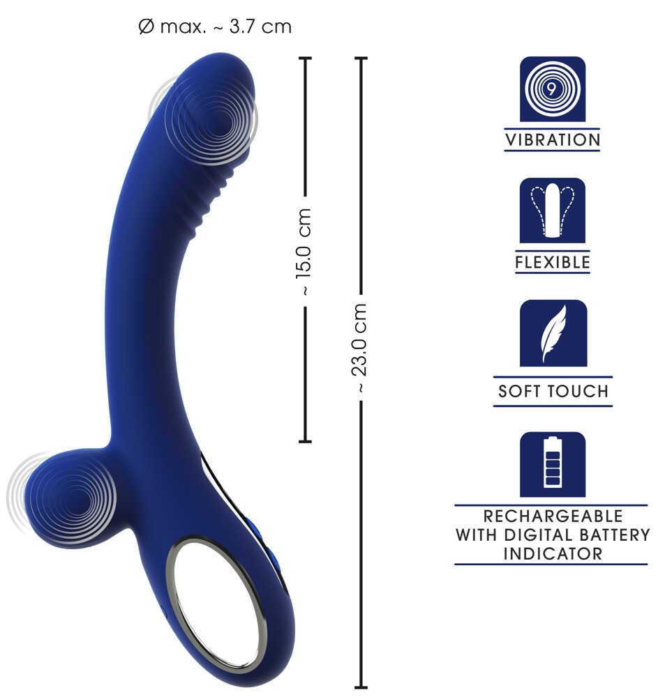 Vibrator mit Vibro-Hoden