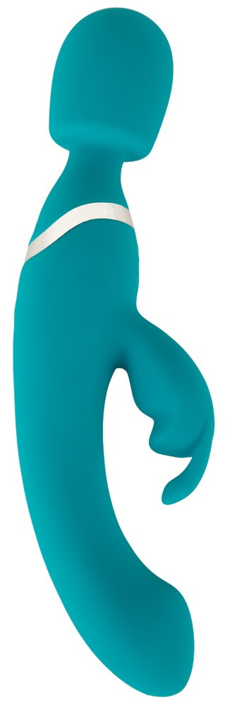 Massagestab und Rabbitvibrator in einem Toy