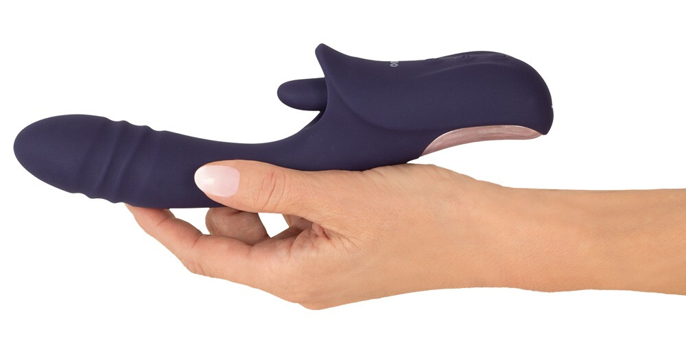 Stoßvibrator „be Seductive“ mit Vibro-Zunge für Klitoris