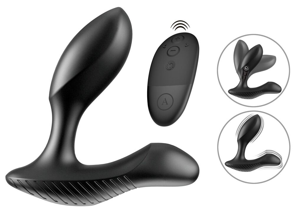 Analvibrator „Perk“ mit Fernbedienung
