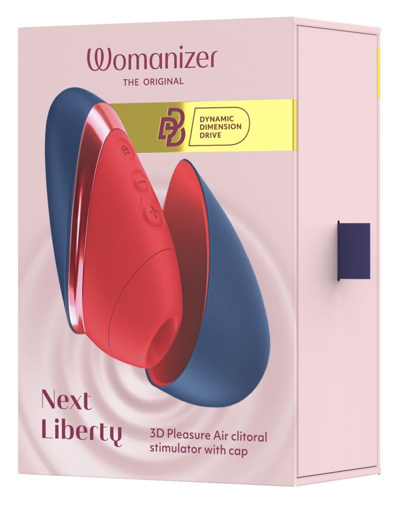 Pulsator „Womanizer Next Liberty“ in Reisegröße mit Magnet-Cover