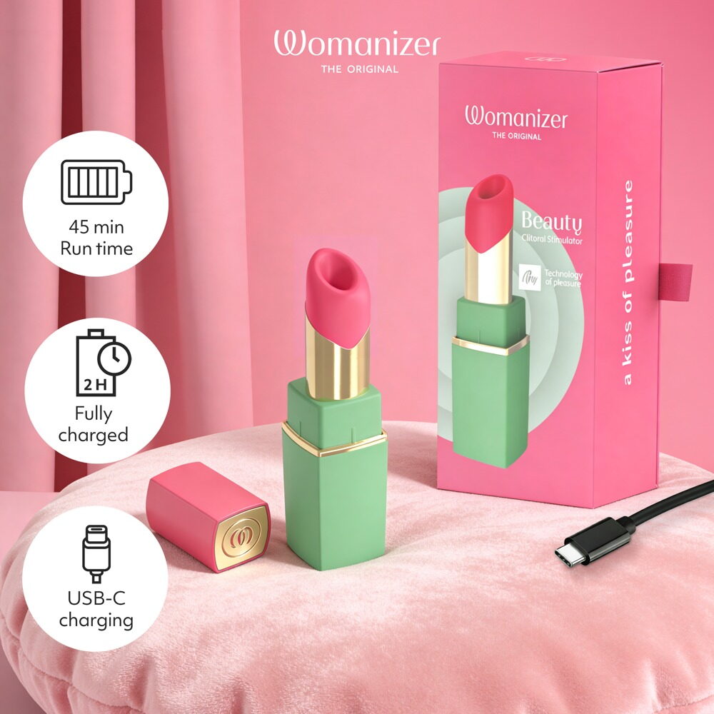 Pulsator „Womanizer Beauty“ im Lipstick-Design