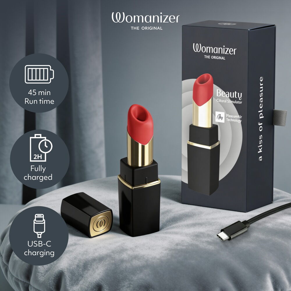 Pulsator „Womanizer Beauty“ im Lipstick-Design